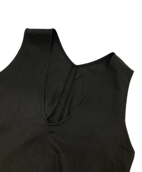 FORK&SPOON（フォーク＆スプーン）FORK&SPOON (フォーク＆スプーン) テントラインUネックワンピース ブラック サイズ:2の古着・服飾アイテム