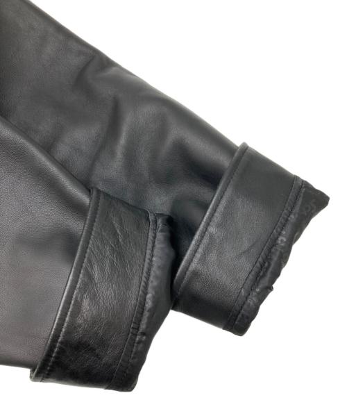 Schott（ショット）Schott (ショット) BEAUTY&YOUTH (ビューティーアンドユース) レザーコーチジャケット ブラック サイズ:Mの古着・服飾アイテム