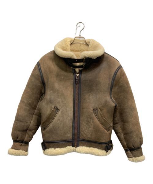 AVIREX（アヴィレックス）AVIREX (アヴィレックス) TYPEB-3ムートンフライトジャケット ブラウン サイズ:40の古着・服飾アイテム