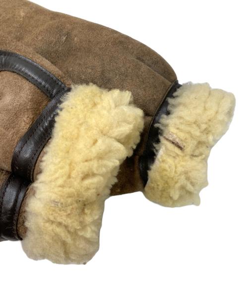 AVIREX（アヴィレックス）AVIREX (アヴィレックス) TYPEB-3ムートンフライトジャケット ブラウン サイズ:40の古着・服飾アイテム