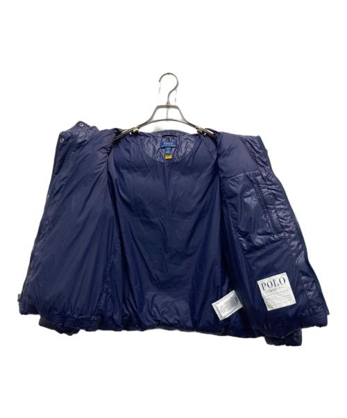 POLO RALPH LAUREN（ポロ・ラルフローレン）POLO RALPH LAUREN (ポロ・ラルフローレン) ダウンジャケット ネイビー サイズ:12・14の古着・服飾アイテム