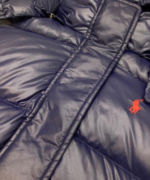 POLO RALPH LAUREN（ポロ・ラルフローレン）POLO RALPH LAUREN (ポロ・ラルフローレン) ダウンジャケット ネイビー サイズ:12・14の古着・服飾アイテム