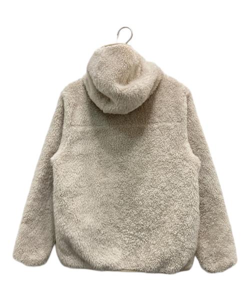 Patagonia（パタゴニア）Patagonia (パタゴニア) リバーシブルフーデッドフリースジャケット アイボリー サイズ:XXLの古着・服飾アイテム
