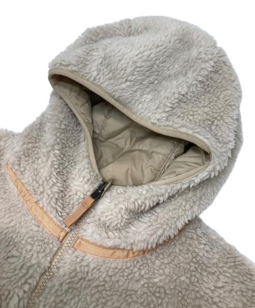 Patagonia（パタゴニア）Patagonia (パタゴニア) リバーシブルフーデッドフリースジャケット アイボリー サイズ:XXLの古着・服飾アイテム