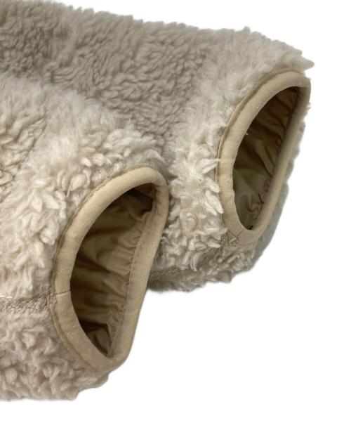 Patagonia（パタゴニア）Patagonia (パタゴニア) リバーシブルフーデッドフリースジャケット アイボリー サイズ:XXLの古着・服飾アイテム