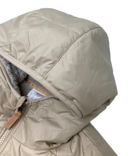 Patagonia（パタゴニア）Patagonia (パタゴニア) リバーシブルフーデッドフリースジャケット アイボリー サイズ:XXLの古着・服飾アイテム