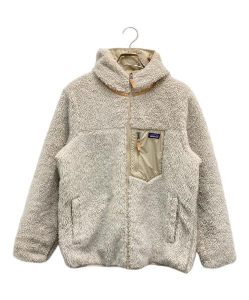 Patagonia（パタゴニア）Patagonia (パタゴニア) リバーシブルフーデッドフリースジャケット アイボリー サイズ:XXLの古着・服飾アイテム