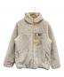 Patagonia（パタゴニア）の古着「リバーシブルフーデッドフリースジャケット」｜アイボリー
