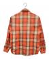 SUPREME (シュプリーム) Quilted Flannel Snap Shirt オレンジ サイズ:S：15000円