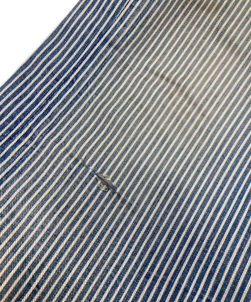 RRL（ダブルアールエル）RRL (ダブルアールエル) ヒッコリーパンツ ブルー サイズ:29×34の古着・服飾アイテム