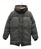 OSC CROSSオーエスシー クロス）の古着「ダウンコート」｜オリーブ