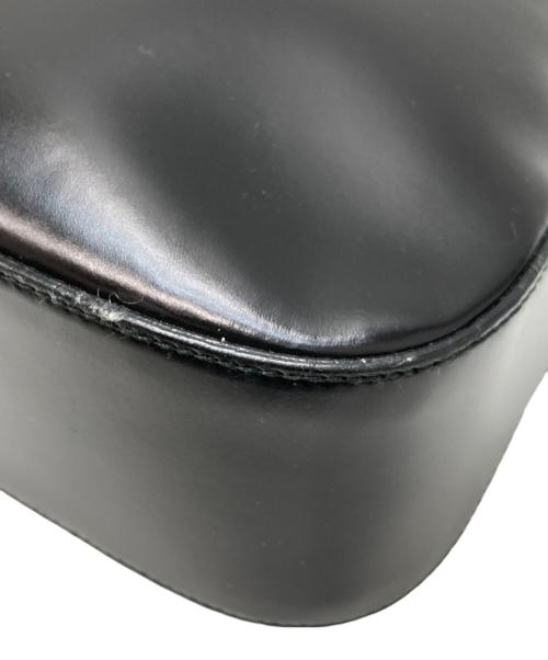 Salvatore Ferragamo（サルヴァトーレ フェラガモ）Salvatore Ferragamo (サルヴァトーレ フェラガモ) レザーワンハンドバッグ ブラックの古着・服飾アイテム