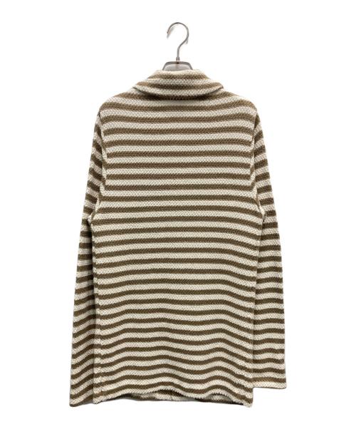 BARENA（バレナ）BARENA (バレナ) ショールカラーニットジャケット ベージュ サイズ:Sの古着・服飾アイテム