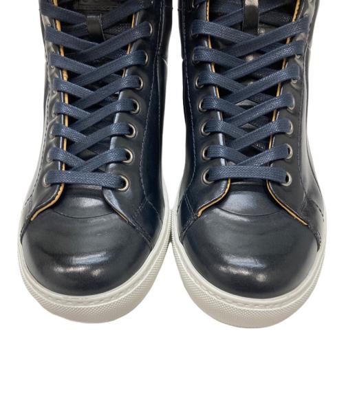 Mr.Hare Jack Johnson（ミスターヘア）Mr.Hare Jack Johnson (ミスターヘア) ハイカットスニーカー ブラック サイズ:6の古着・服飾アイテム