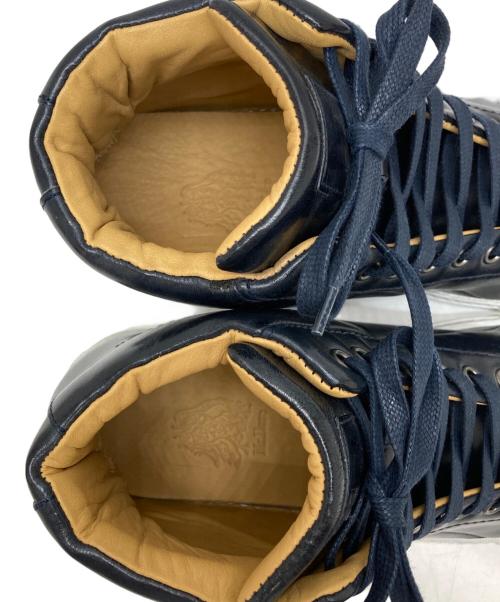 Mr.Hare Jack Johnson（ミスターヘア）Mr.Hare Jack Johnson (ミスターヘア) ハイカットスニーカー ブラック サイズ:6の古着・服飾アイテム