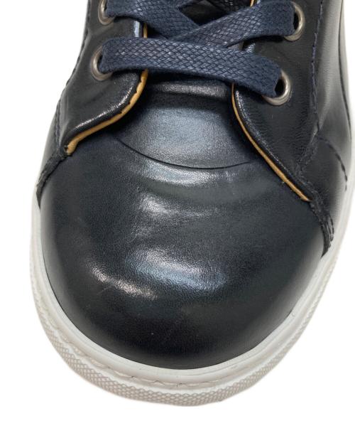 Mr.Hare Jack Johnson（ミスターヘア）Mr.Hare Jack Johnson (ミスターヘア) ハイカットスニーカー ブラック サイズ:6の古着・服飾アイテム