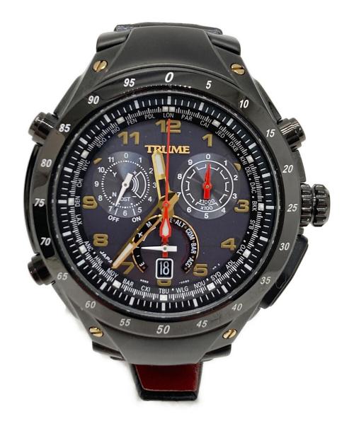 EPSON（エプソン）EPSON (エプソン) 腕時計 ブラックの古着・服飾アイテム