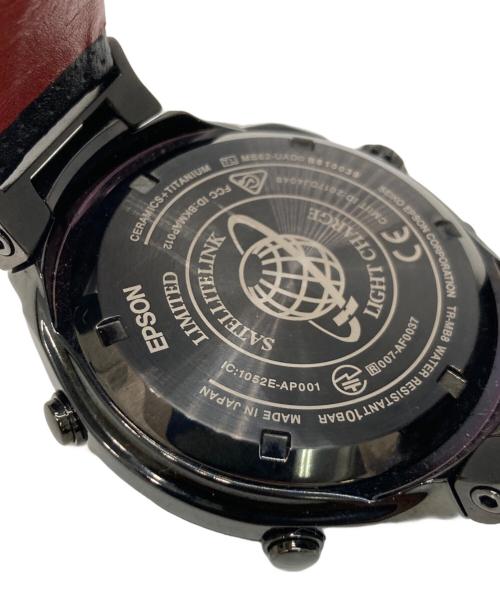 EPSON（エプソン）EPSON (エプソン) 腕時計 ブラックの古着・服飾アイテム