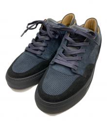 ANDROID HOMME（アンドロイド オム）の古着「スニーカー」｜ネイビー