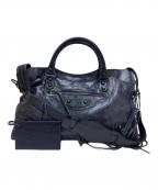 BALENCIAGAバレンシアガ）の古着「ザ シティ エディターズバッグ」｜ネイビー