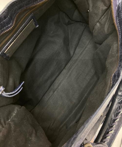BALENCIAGA（バレンシアガ）BALENCIAGA (バレンシアガ) ザ シティ エディターズバッグ ネイビーの古着・服飾アイテム