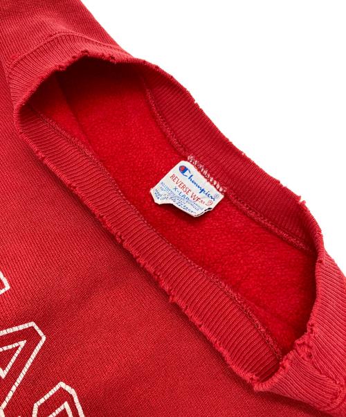 Champion（チャンピオン）Champion (チャンピオン) リバースウィーブスウェット レッド サイズ:XLの古着・服飾アイテム