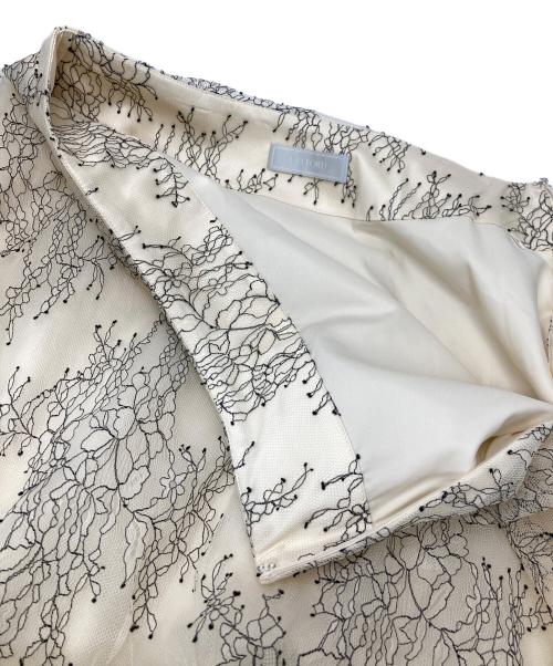 CELFORD（セルフォード）CELFORD (セルフォード) レースミディフレアスカート アイボリー サイズ:38の古着・服飾アイテム