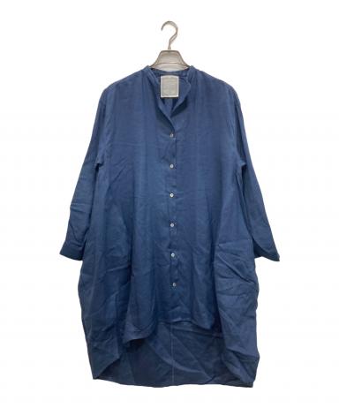 中古・古着通販】BEARDSLEY (ビアズリー) リネンワンピース ネイビー