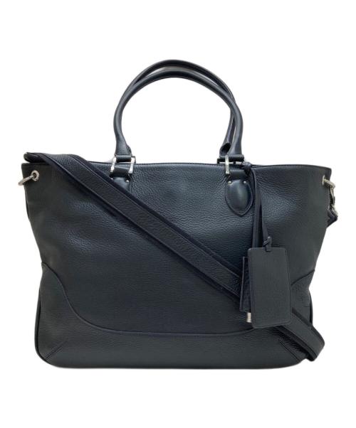 PELLE MORBIDA（ペッレモルビダ）PELLE MORBIDA (ペッレモルビダ) メイデンボヤージュ ビジネスバッグ ネイビーの古着・服飾アイテム