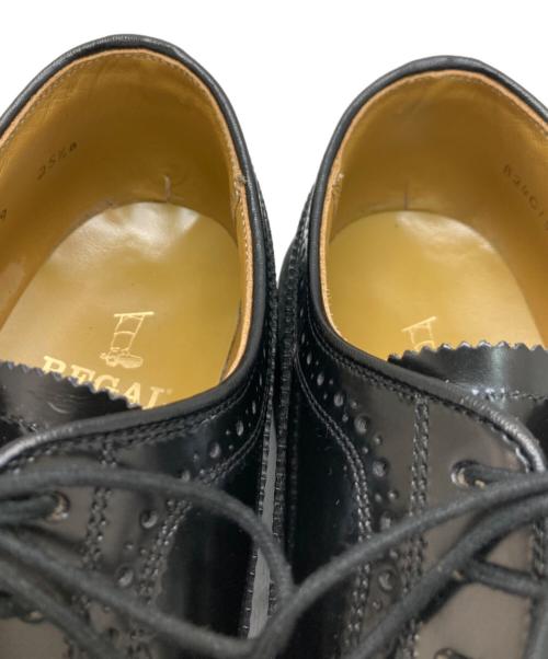 REGAL（リーガル）REGAL (リーガル) ウィングチップシューズ ブラック サイズ:25 1/2の古着・服飾アイテム