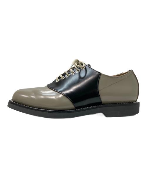 REGAL（リーガル）REGAL (リーガル) サドルシューズ ベージュ×ブラック サイズ:25 1/2の古着・服飾アイテム