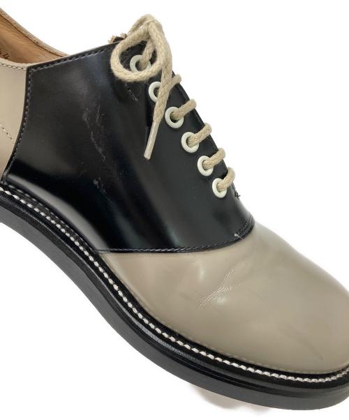 REGAL（リーガル）REGAL (リーガル) サドルシューズ ベージュ×ブラック サイズ:25 1/2の古着・服飾アイテム
