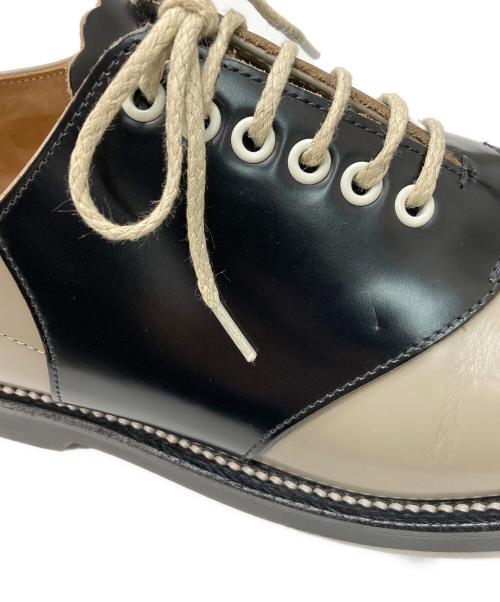 REGAL（リーガル）REGAL (リーガル) サドルシューズ ベージュ×ブラック サイズ:25 1/2の古着・服飾アイテム