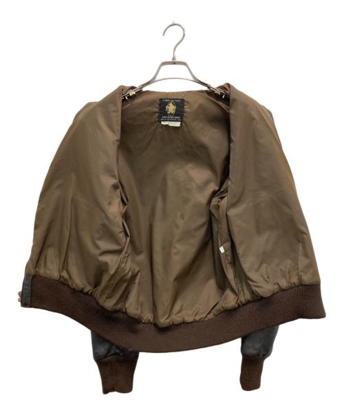Golden Bear（ゴールデンベア）Golden Bear (ゴールデンベア) A-2 レザージャケット ブラウン サイズ:38の古着・服飾アイテム