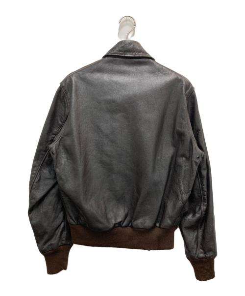 Golden Bear（ゴールデンベア）Golden Bear (ゴールデンベア) A-2 レザージャケット ブラウン サイズ:38の古着・服飾アイテム