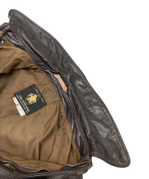 Golden Bear（ゴールデンベア）Golden Bear (ゴールデンベア) A-2 レザージャケット ブラウン サイズ:38の古着・服飾アイテム