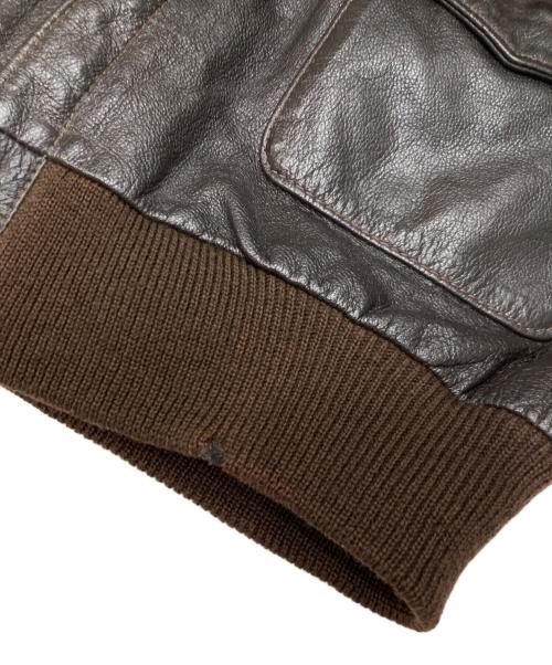 Golden Bear（ゴールデンベア）Golden Bear (ゴールデンベア) A-2 レザージャケット ブラウン サイズ:38の古着・服飾アイテム