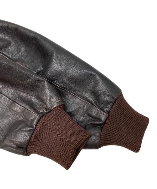 L.L.Bean（エルエルビーン）L.L.Bean (エルエルビーン) A-2タイプレザージャケット ブラウン サイズ:36の古着・服飾アイテム