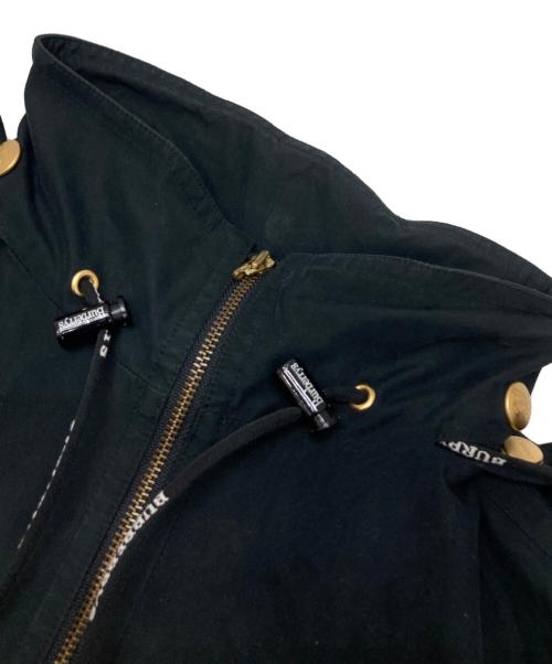 Burberry's（バーバリー）Burberry's (バーバリー) マウンテンパーカー ブラック サイズ:38の古着・服飾アイテム