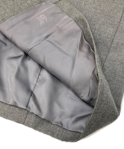 Burberry's（バーバリー）Burberry's (バーバリーズ) 金釦カシミヤ混ダブルブレザー グレー サイズ:15の古着・服飾アイテム