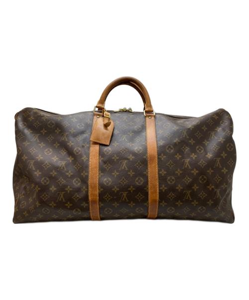 LOUIS VUITTON（ルイ ヴィトン）LOUIS VUITTON (ルイ ヴィトン) トラベルバッグ ブラウンの古着・服飾アイテム