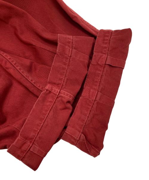HARVESTY（ハーベスティー）HARVESTY (ハーベスティー) チノクロスサーカスパンツ レッド サイズ:2の古着・服飾アイテム