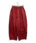 HARVESTY（ハーベスティー）の古着「チノクロスサーカスパンツ」｜レッド