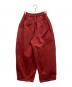 HARVESTY (ハーベスティー) チノクロスサーカスパンツ レッド サイズ:2：7000円