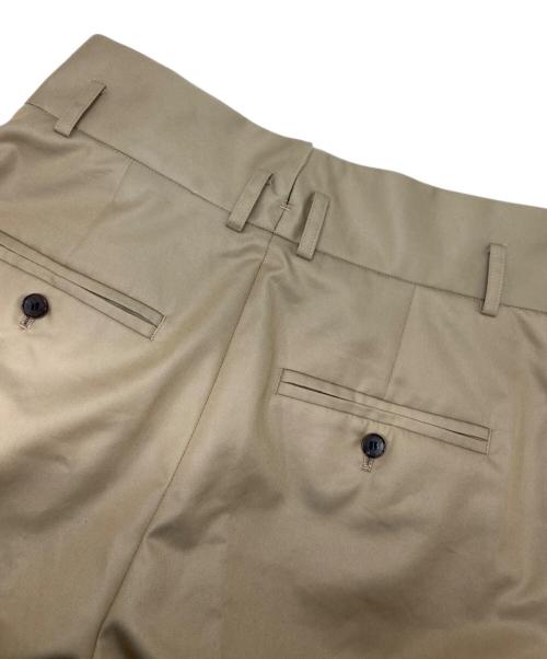 uncrave（アンクレイヴ）uncrave (アンクレイヴ) 撥水 チノギャバジン ワイドトラウザー ベージュ サイズ:1の古着・服飾アイテム