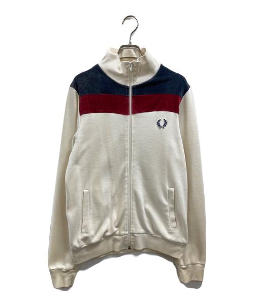 FRED PERRY（フレッドペリー）FRED PERRY (フレッドペリー) トラックジャケット ホワイト サイズ:Sの古着・服飾アイテム