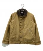 BLUE BLUEブルーブルー）の古着「N-1デッキジャケット」｜カーキ
