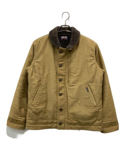 BLUE BLUE（ブルーブルー）BLUE BLUE (ブルーブルー) N-1デッキジャケット カーキ サイズ:Lの古着・服飾アイテム