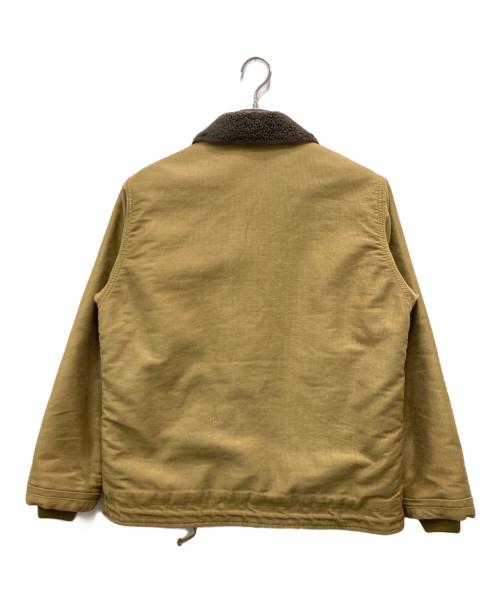 BLUE BLUE（ブルーブルー）BLUE BLUE (ブルーブルー) N-1デッキジャケット カーキ サイズ:Lの古着・服飾アイテム