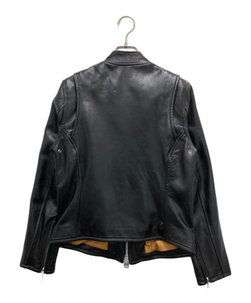 Retro Grade（レトログレード）Retro Grade (レトログレード) シングルライダースジャケット ブラック サイズ:Sの古着・服飾アイテム